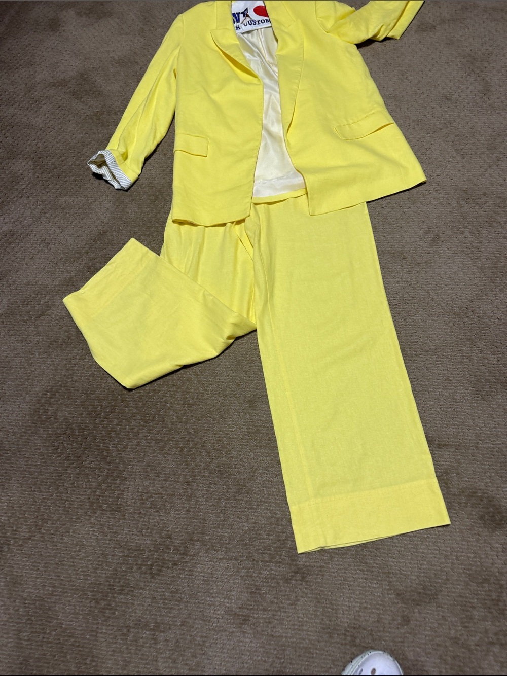 Zara Linen Suit